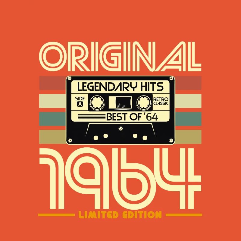 Original 1964 Cassette Retro Tee