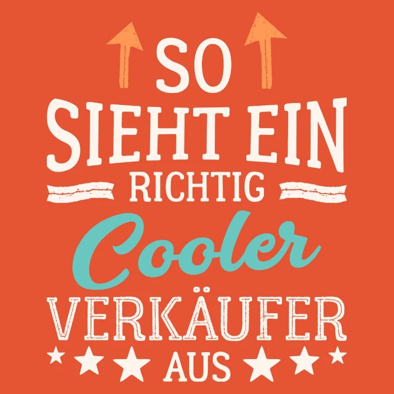 So sieht ein richtig cooler Verkäufer aus Händler