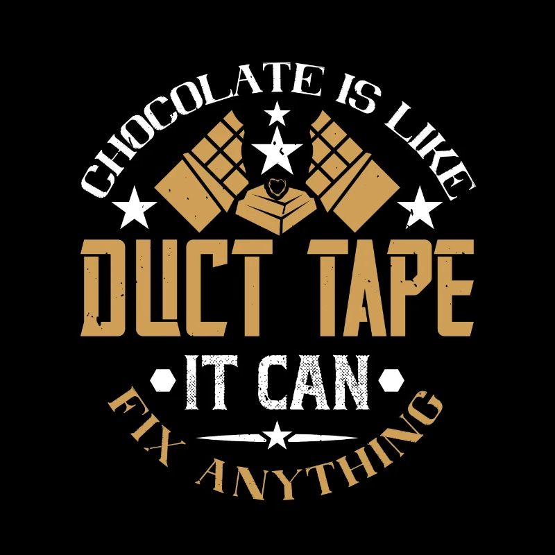 Chocolat - Le chocolat est comme du ruban adhésif