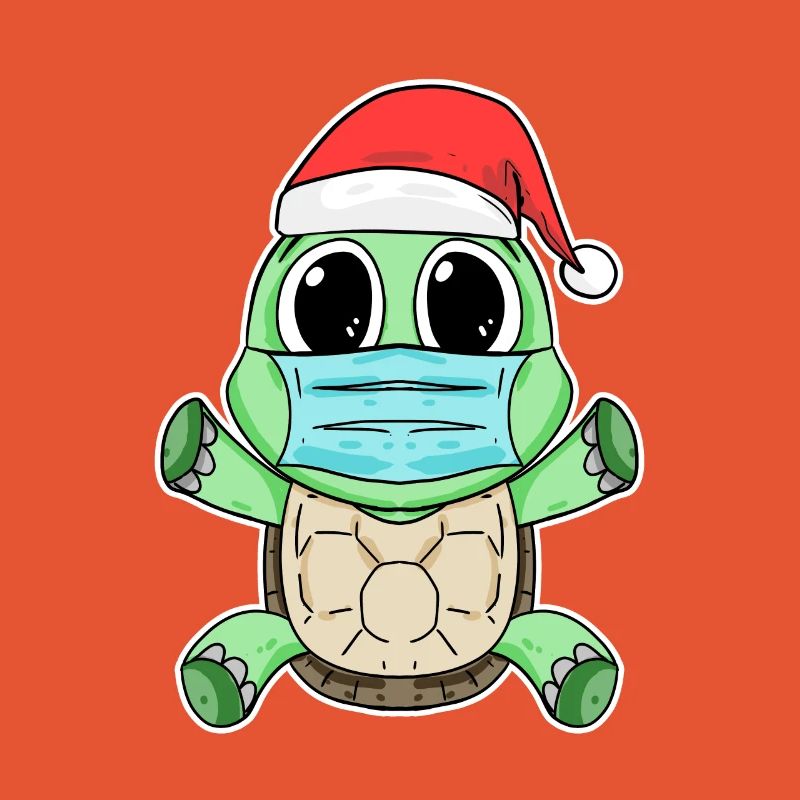 Turtle Christmas Funny
