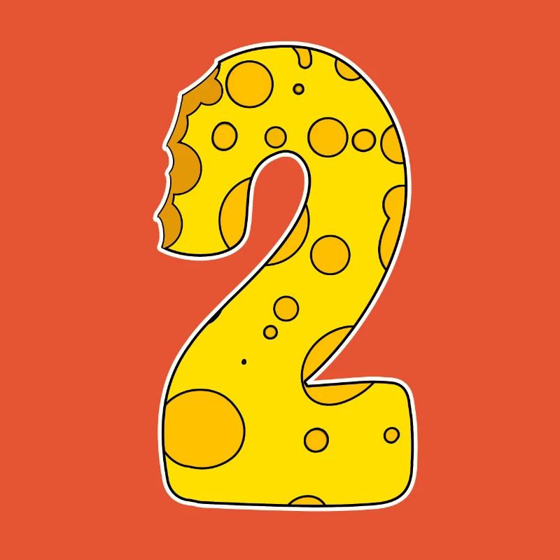 Number 2 - Two - Second
