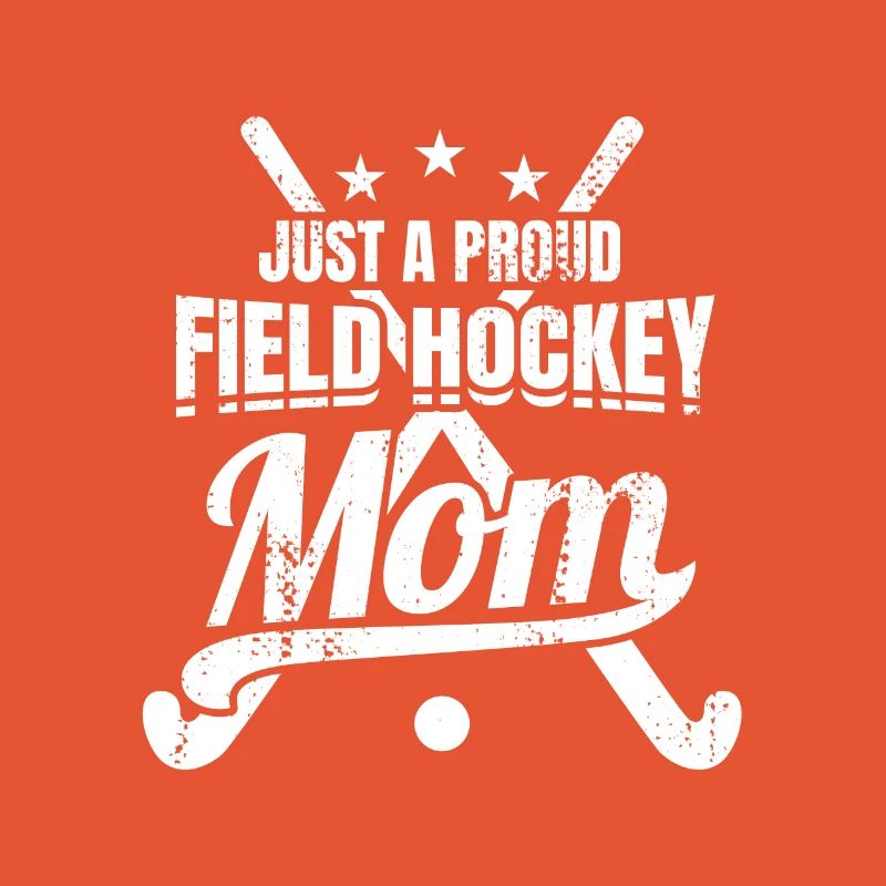Stolze Hockey Mutter