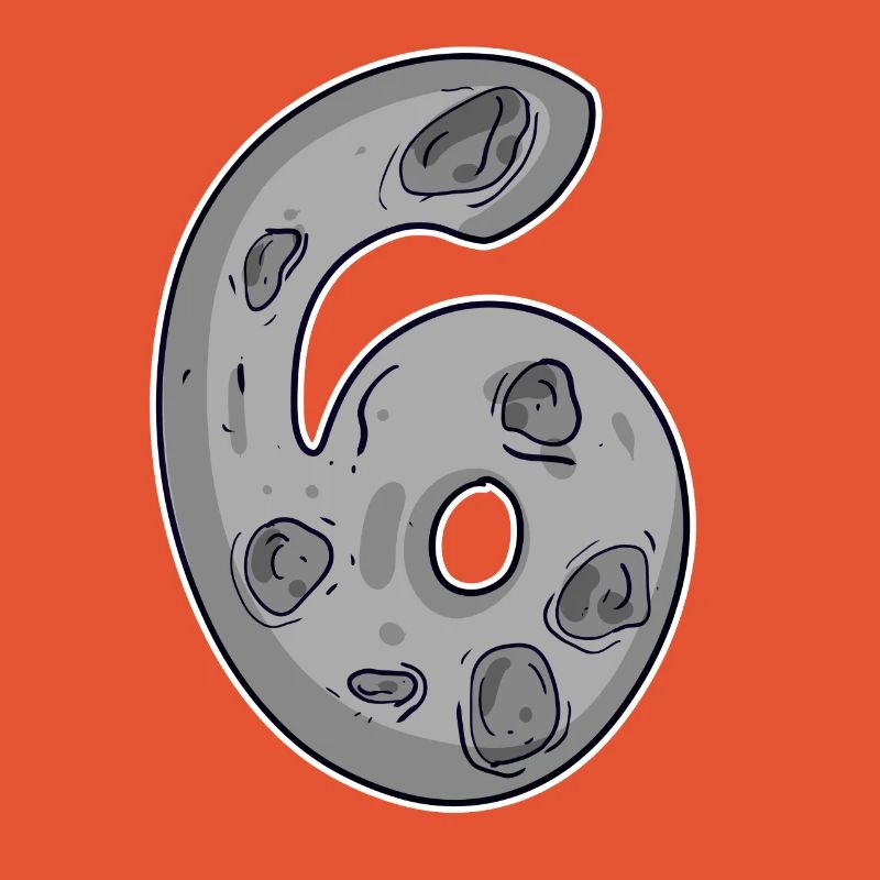 Numéro 6 Numéro Lune de l’espace