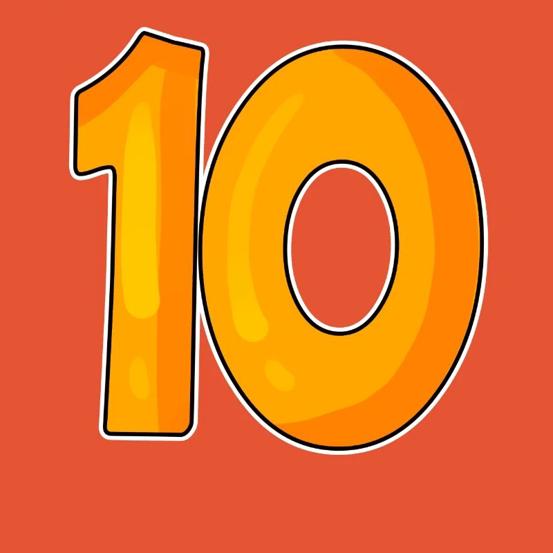Dix numéros 10 Nombre