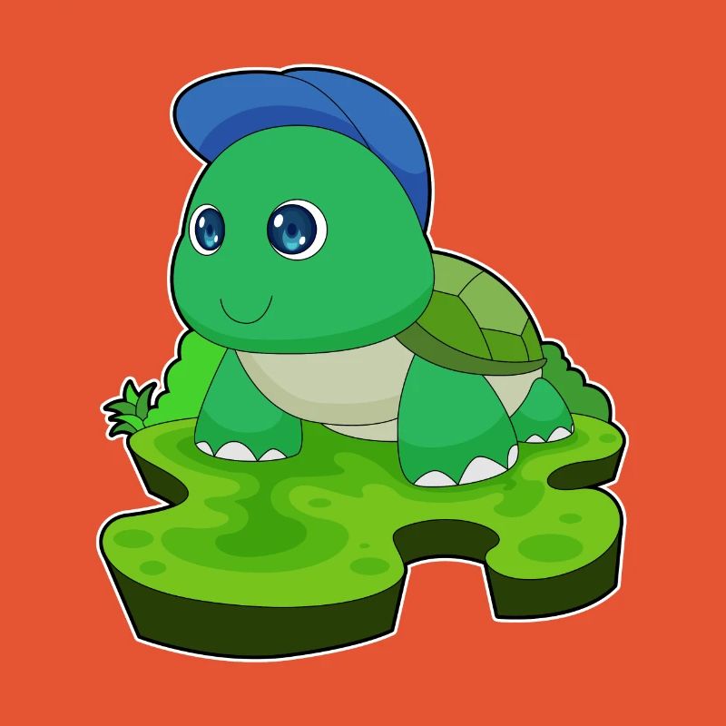 Tortue étudiant Cap école
