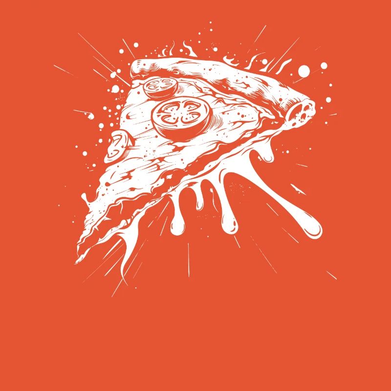 Pizza Piece Drawing