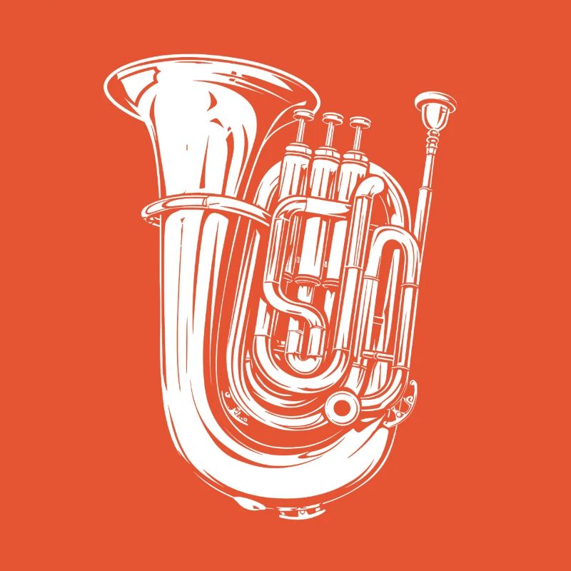 Tuba Drawing
