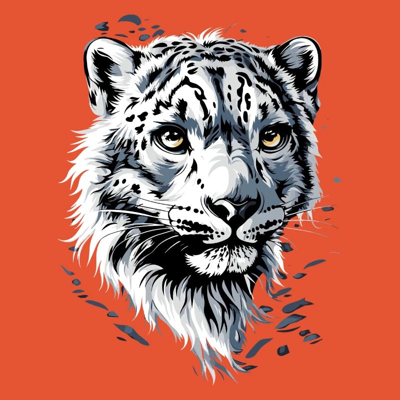 Snow Leopard Panther Big Cat Big Cat Leopard