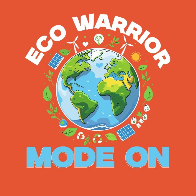Éco-guerrier écologiste Mode activé