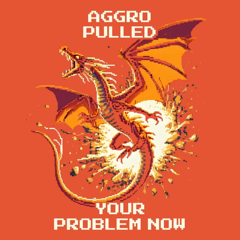 Aggro pulled – votre problème | Dragon Pixel Art