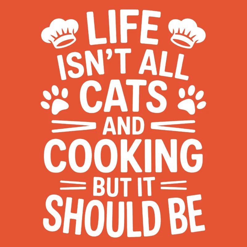 Kochen Spruch Katzen Lustiges Backen Geschenk
