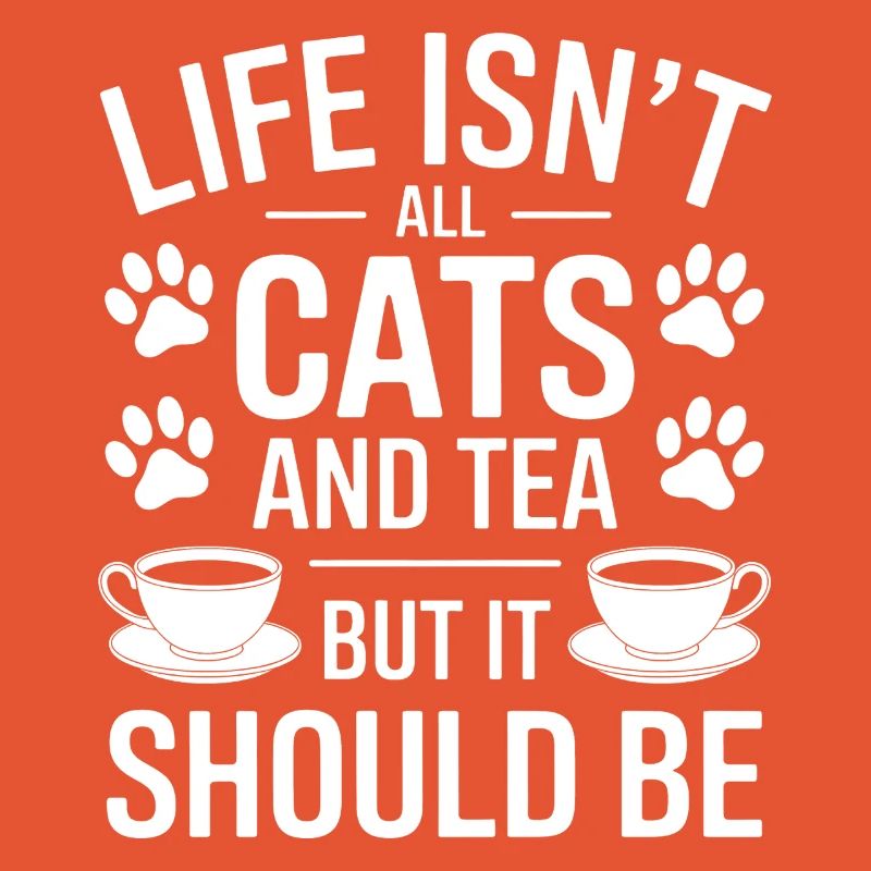 Tee Spruch Katzen Lustiges Tee Geschenk