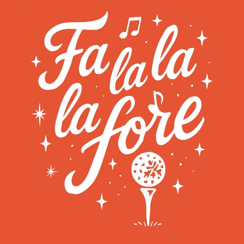 Fa La La La Fore Golfing Holiday Cheer