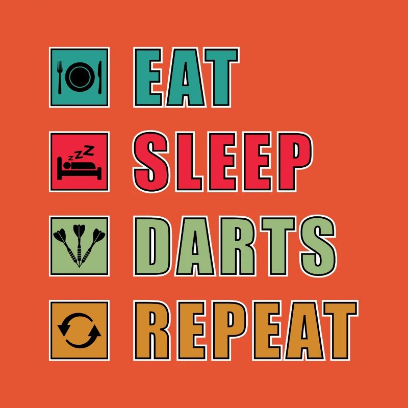 Eat Sleep Darts Repeat