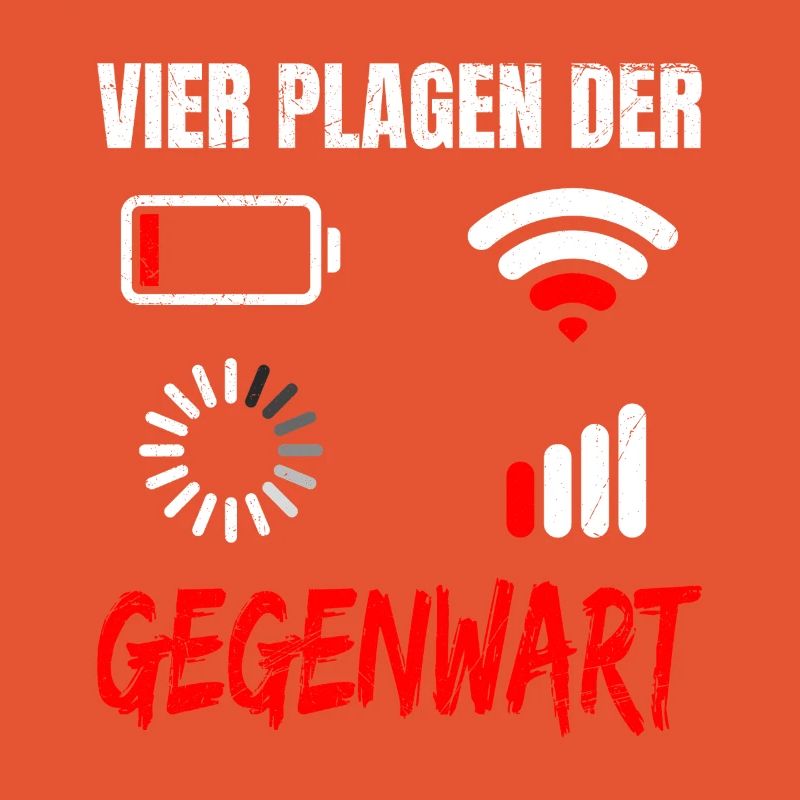 Science Coder VIER PLAGEN DER GEGENWART LUSTIG