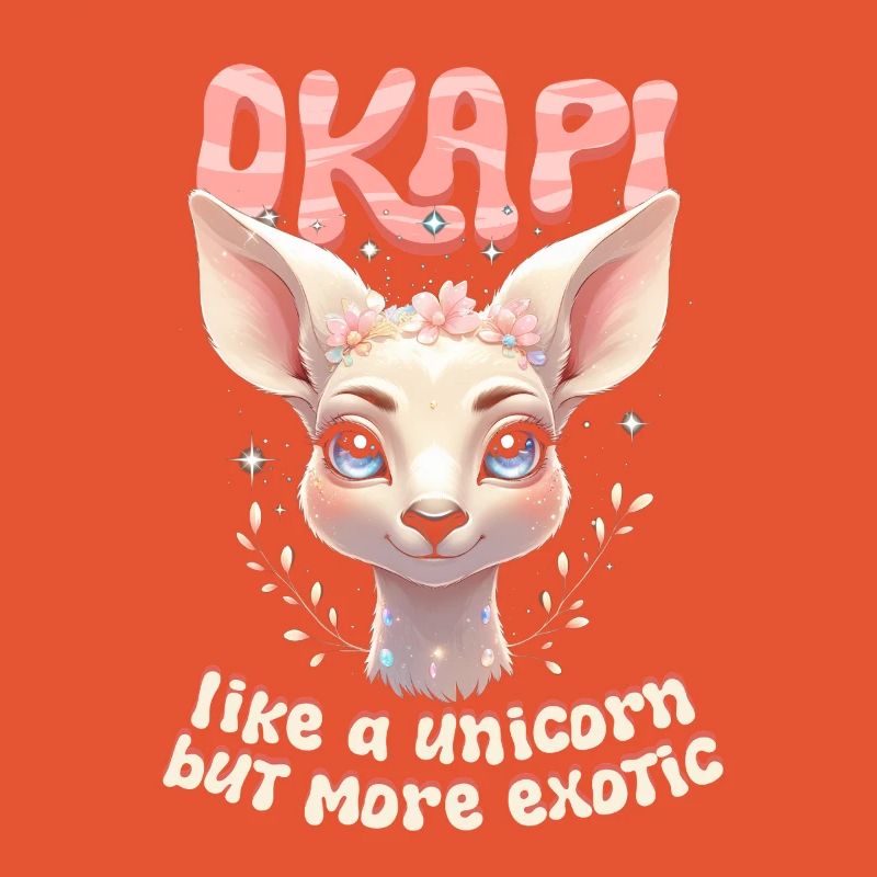 L’okapi comme une licorne mais plus exotique
