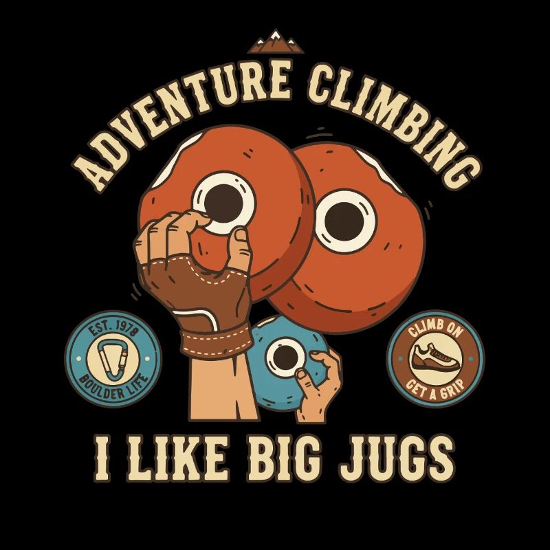 Abenteuerklettern Ich mag Big Jugs Rock