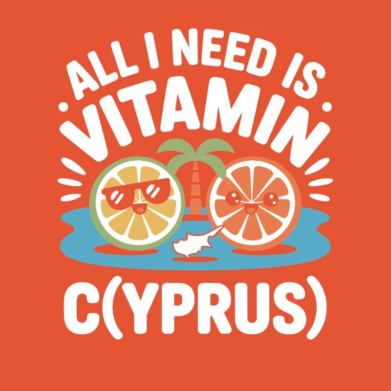 Chypre Tout ce dont j’ai besoin, c’est de vitamines Chypre Drapeau chypriote
