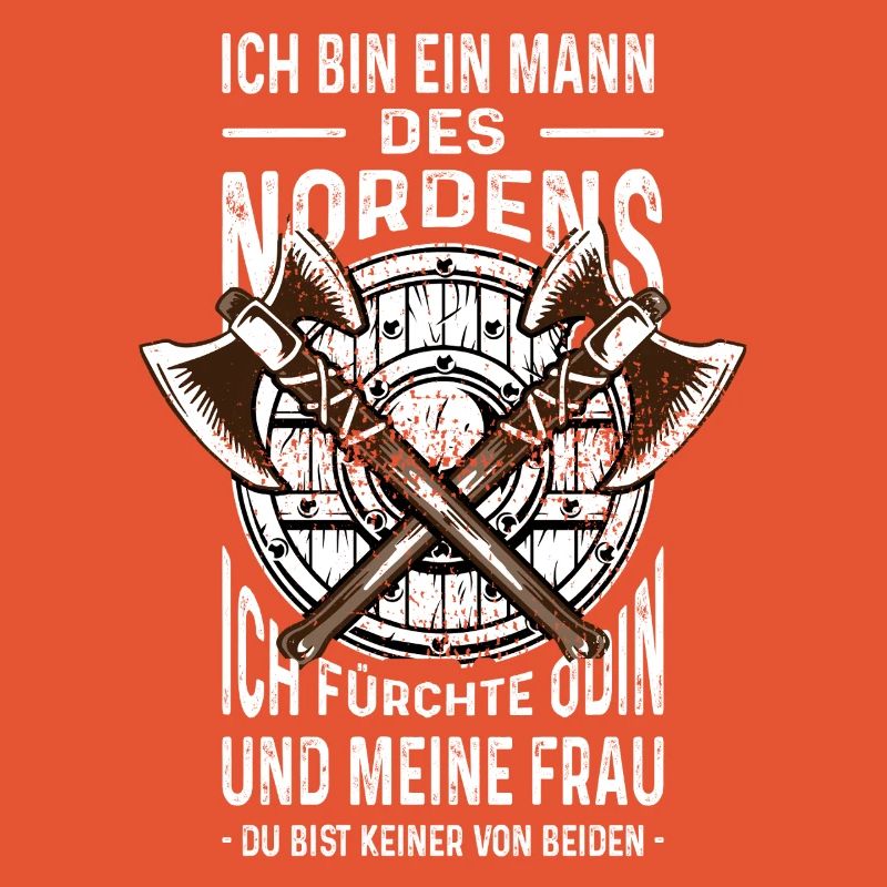 Ich Bin Ein Mann Des Nordens Wikinger Geschenk
