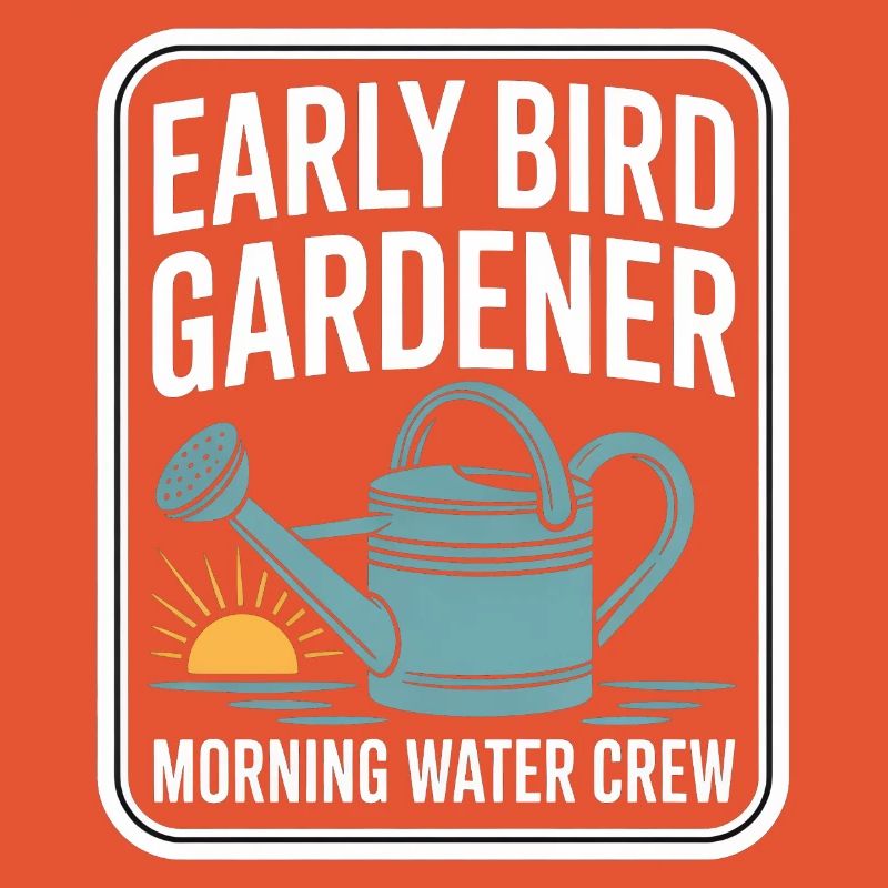 Jardinier Matinal Matinal Équipe d’eau