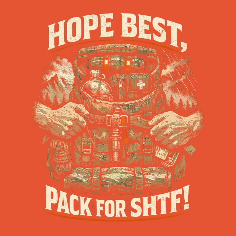 Prepper Survivalist Pack For SHTF
