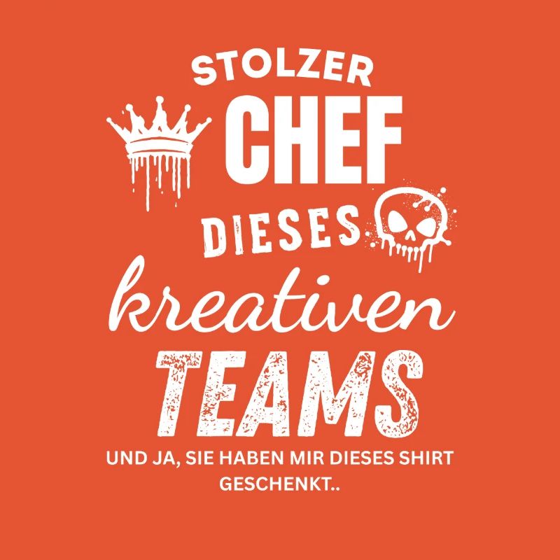 Cadeau de patron créatif de chef d’équipe