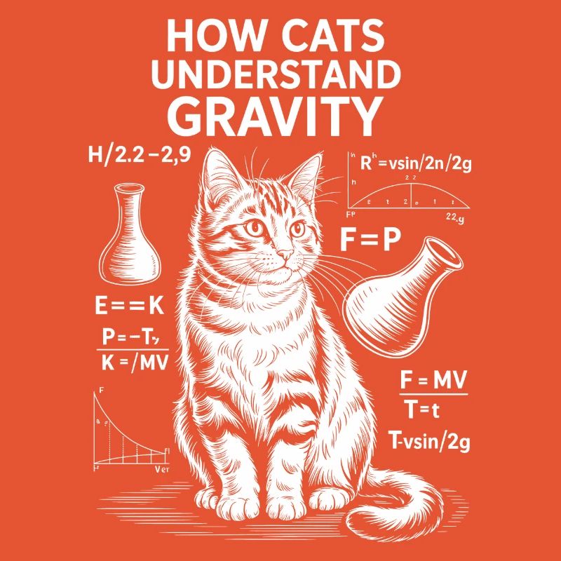 Physik Katzen Sprüche Mathe Witz Physik Geschenk