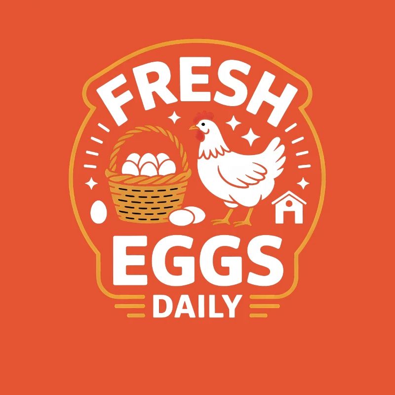 Fresh Eggs Daily Hühnerhalter Huhn