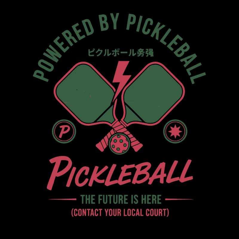 Pickleball Powered By Pickleball Funny Player