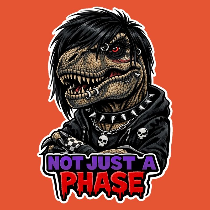 Emo Dinosaur, Sad Dino, Emotional