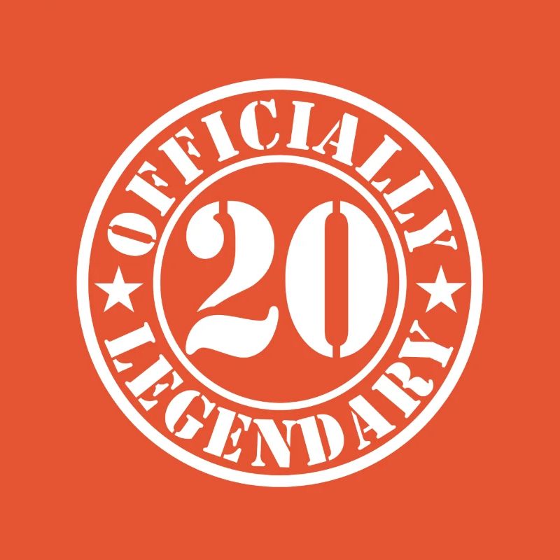 20. Geburtstag Junge Mädchen Legend Level 20 Jahre