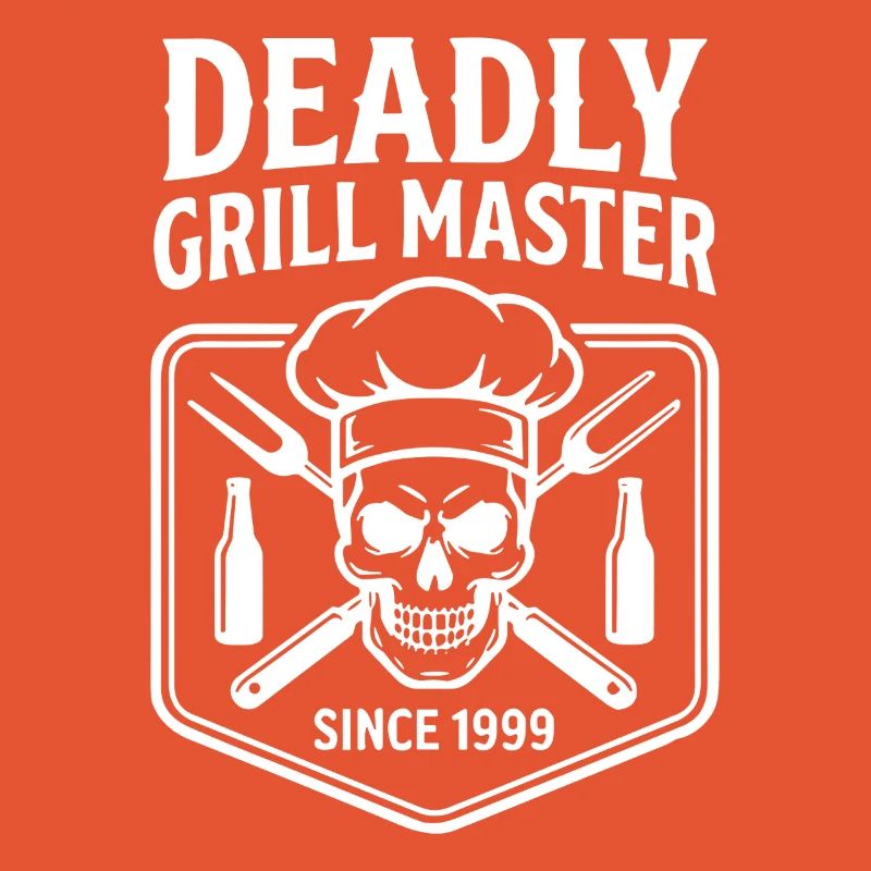 Deadly Grill Master Grilling Since 1999 Gift