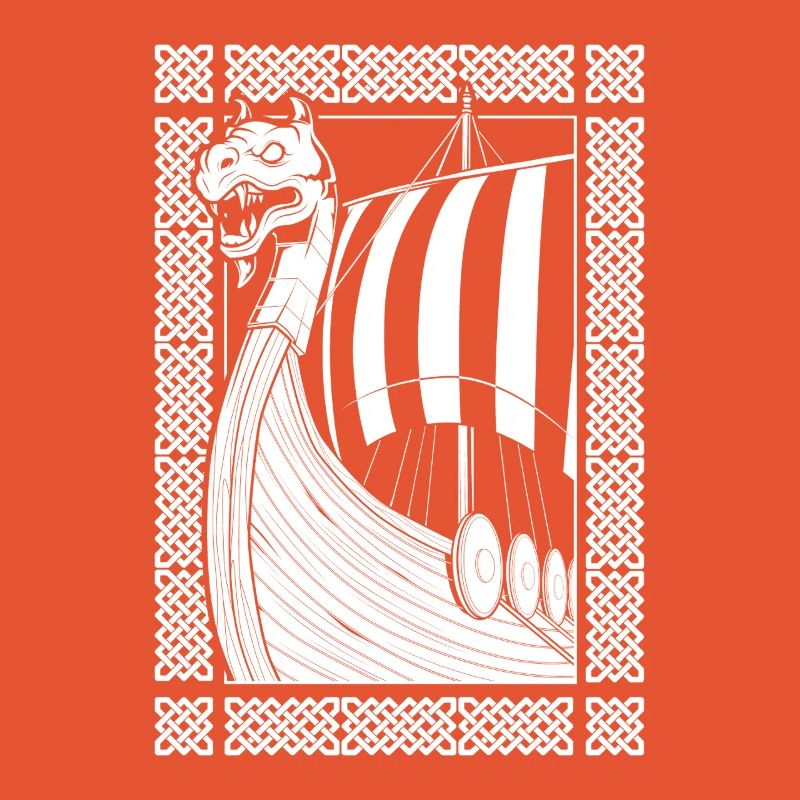 Drachenboot der Nordmänner - Wikinger