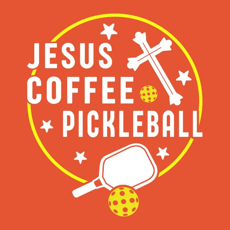 Jesus Kaffee Pickleball Design