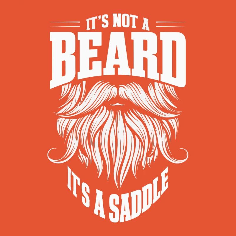 Ce n’est pas une barbe, c’est une selle