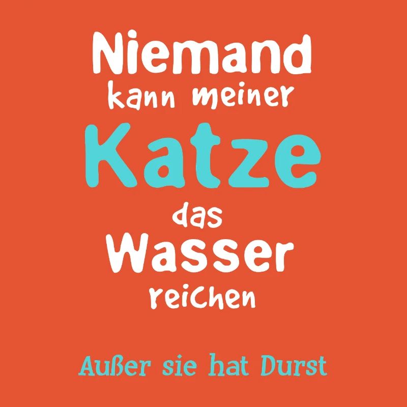Katze Wasser reichen