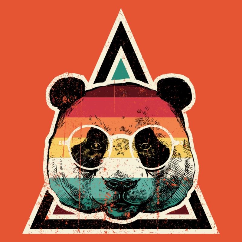 Regenbogenpanda-Prisma