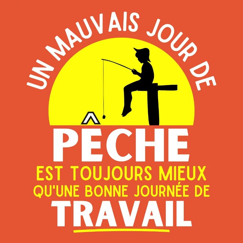 pêche, pêcheur, fan de pêche
