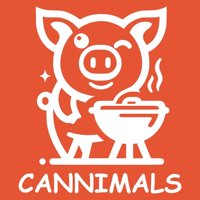 Cannimals – Logo White Edition