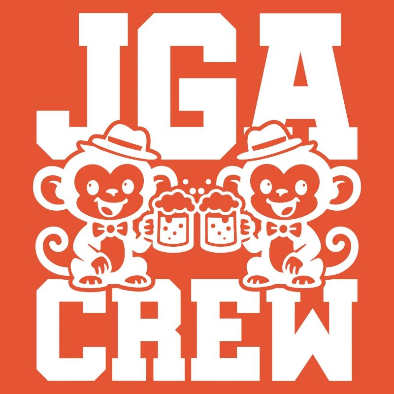 Jga Crew Junggesellenabschied Affe