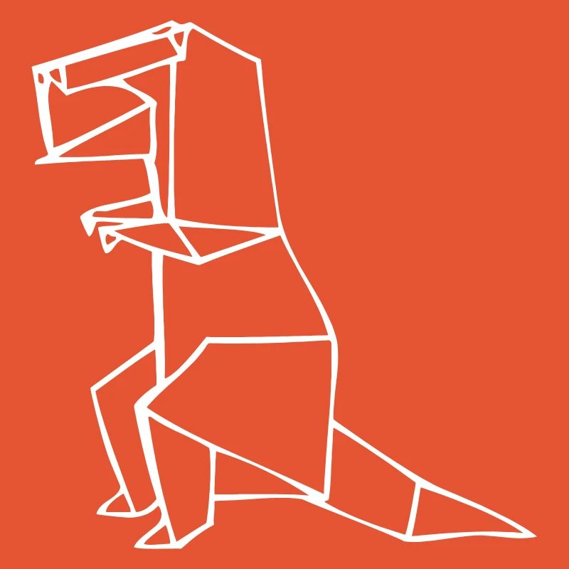 Dino Rex - T-Rex - Origami