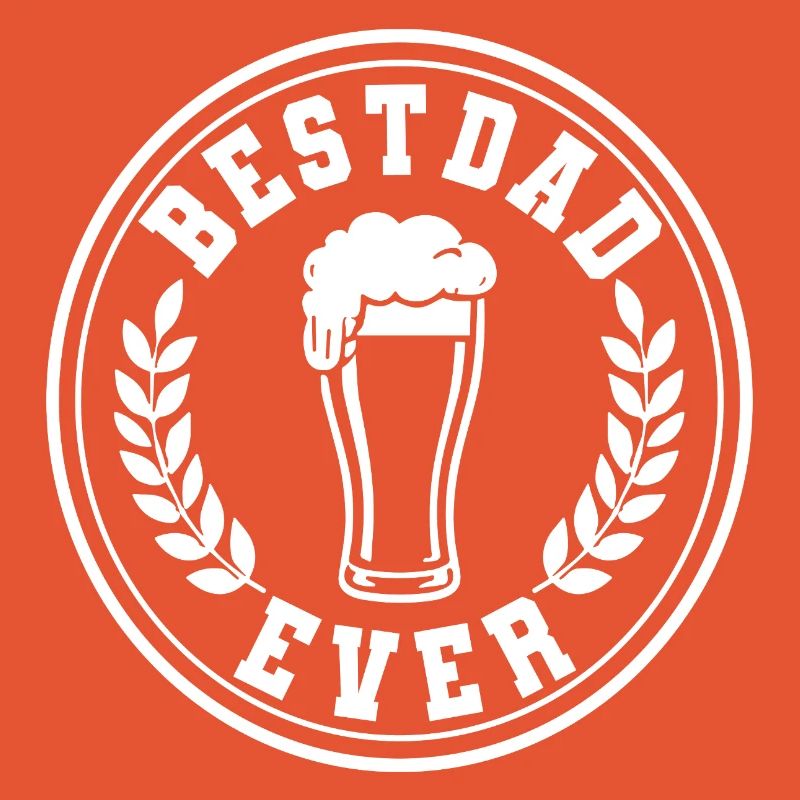 Best Dad Ever Beer Emblem for Dads