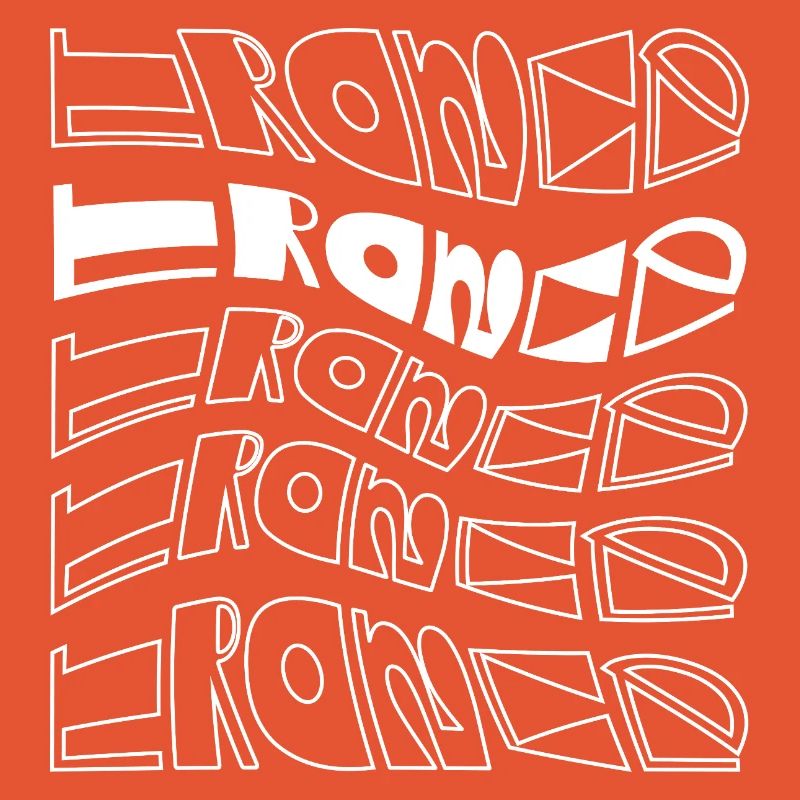 Trance Typographic Pattern design