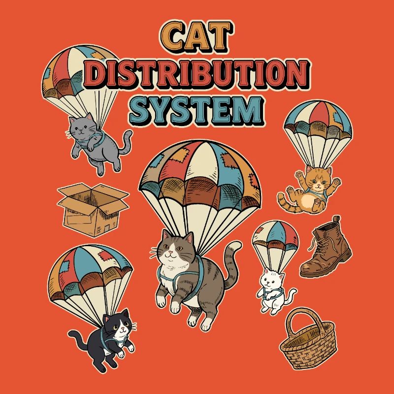 Système de distribution des chats