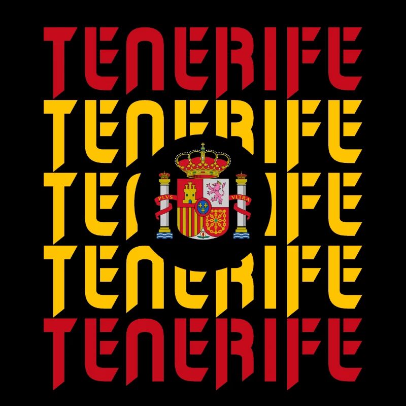 Drapeaux Tenerife Espagne