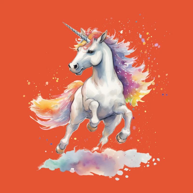 tanzendes Einhorn
