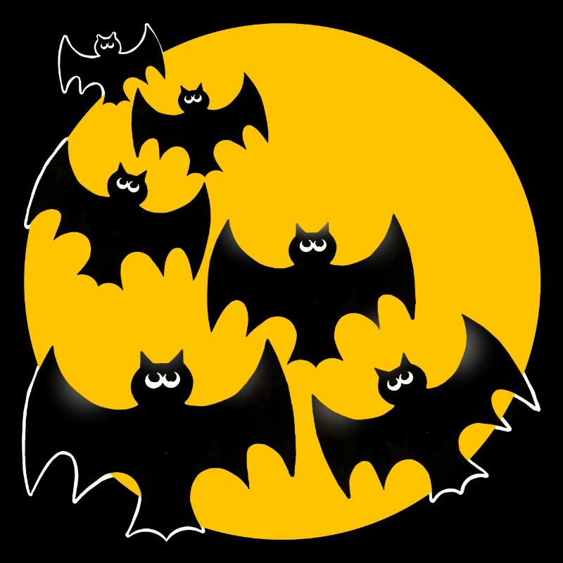 Halloween Fledermäuse