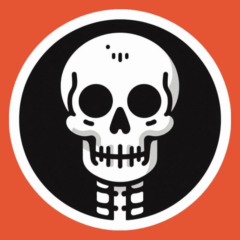 Squelette Halloween