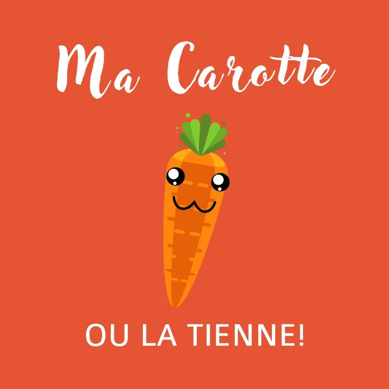 Meine lächelnde Karotte oder deine