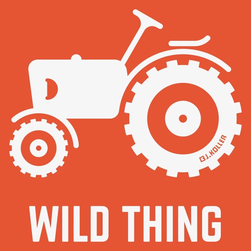 Wild Thing (Tracteur / Fermier / Blanc)